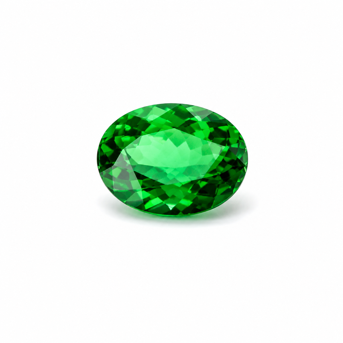 1.3 ct Dark Green Tsavorite Oval