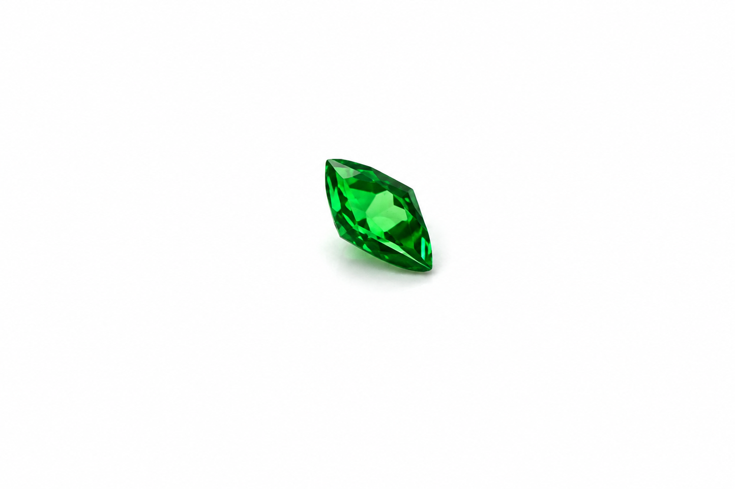 1.3 ct Dark Green Tsavorite Square