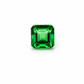 1.3 ct Dark Green Tsavorite Square