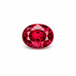 2.3 ct Red Rhodolite Garnet oval cut