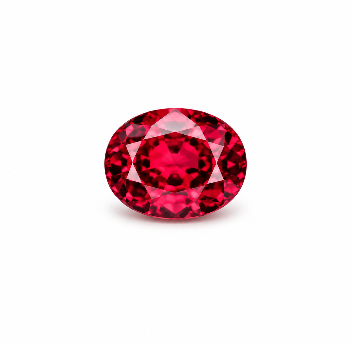 2.3 ct Red Rhodolite Garnet oval cut