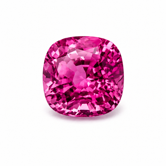 2.5 ct Pink Mahenge Garnet square cut