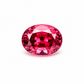 2.3 ct Red/Pink Rhodolite Garnet oval cut
