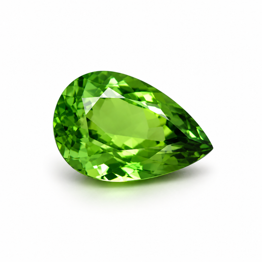 2.35 ct Medium Green Chrome Tourmaline pear