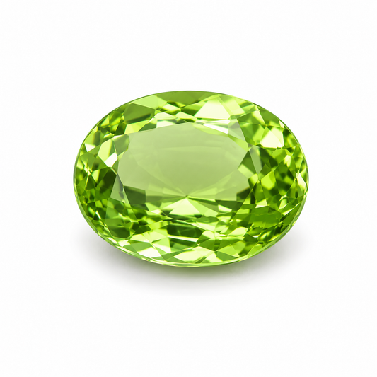 2.05 ct Light Green Chrome Tourmaline Oval