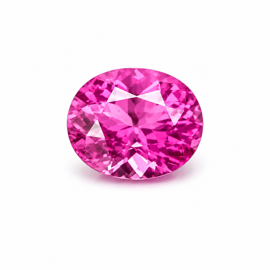 2.35 ct Pink/Purple Rhodolite Garnet oval cut