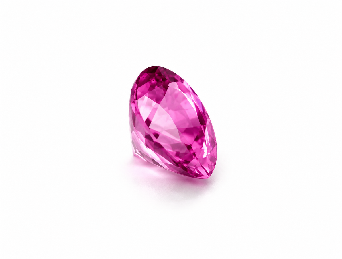 2.35 ct Pink/Purple Rhodolite Garnet oval cut