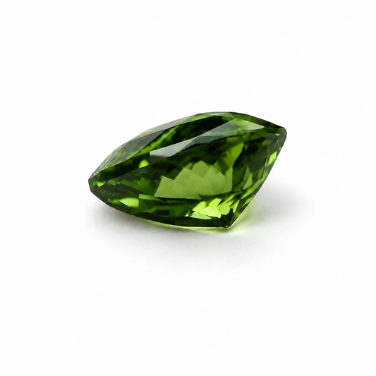 2.85ct Dark Green Chrome Tourmaline pear VSI