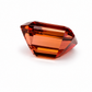 4.15 ct Pink/Peach Mahenge Garnet Emerald cut
