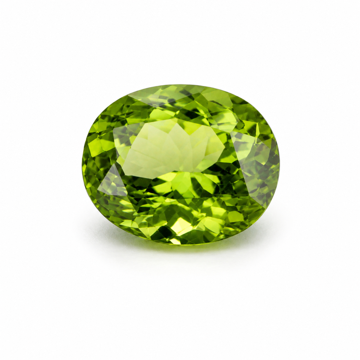 4.65 ct Light Green Chrome Tourmaline Oval