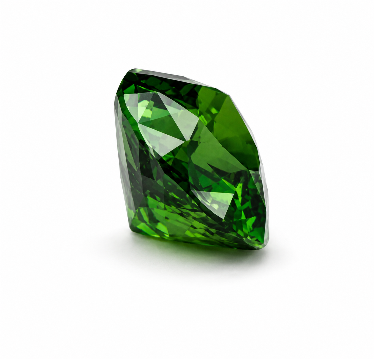 8.8ct Dark Green Chrome Tourmaline Pear