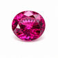 9.5 ct Purple Rhodolite Garnet Oval cut