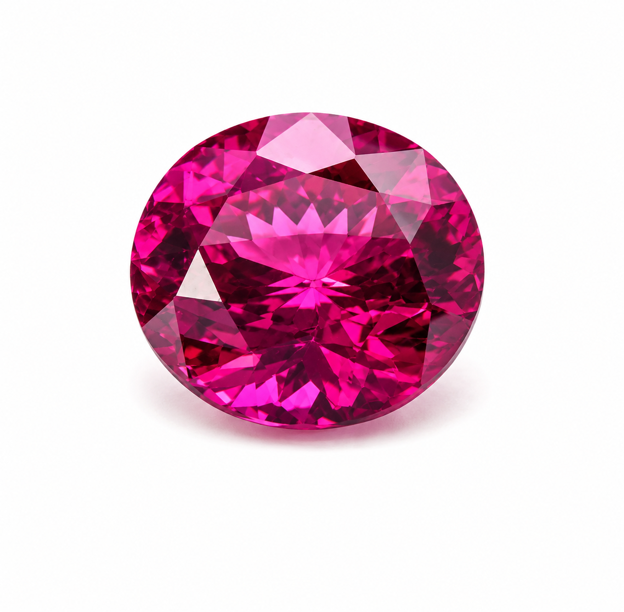 9.5 ct Purple Rhodolite Garnet Oval cut