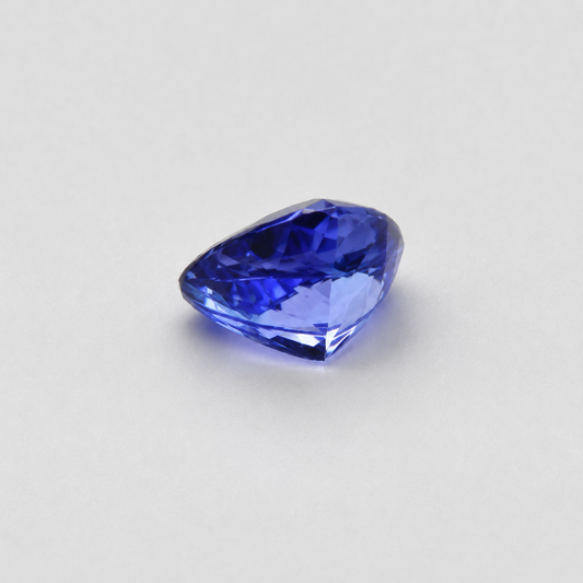 1.7ct Medium blue Tanzanite trillion cut
