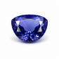 4.7ct Dark Blue cushion cut Tanzanite. AAAA grade