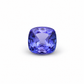 1 ct Unheated Tanzanite, light purple AAAA quality square cut gemstone