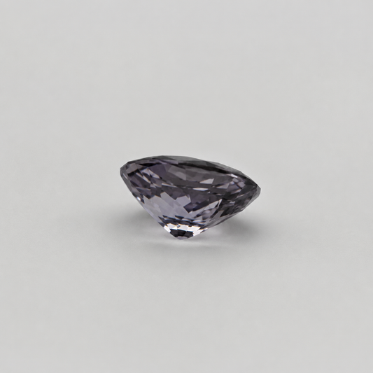 1.6 ct Unheated Tanzanite, ; light purple, AAAA quality oval cut gemstone