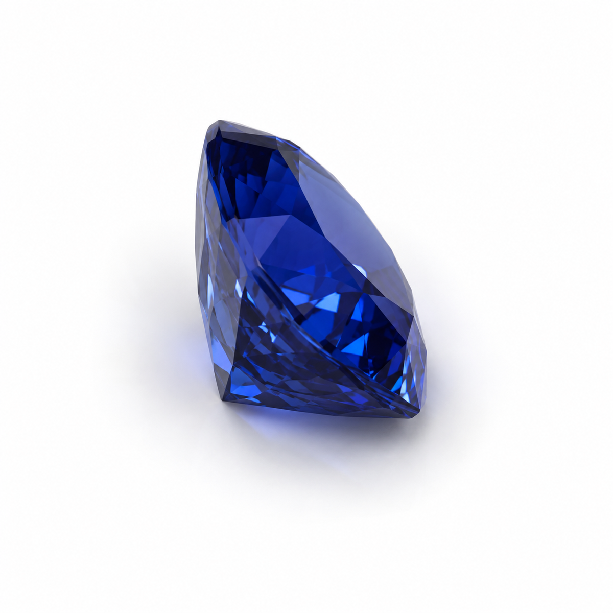 4.7ct Dark Blue cushion cut Tanzanite. AAAA grade